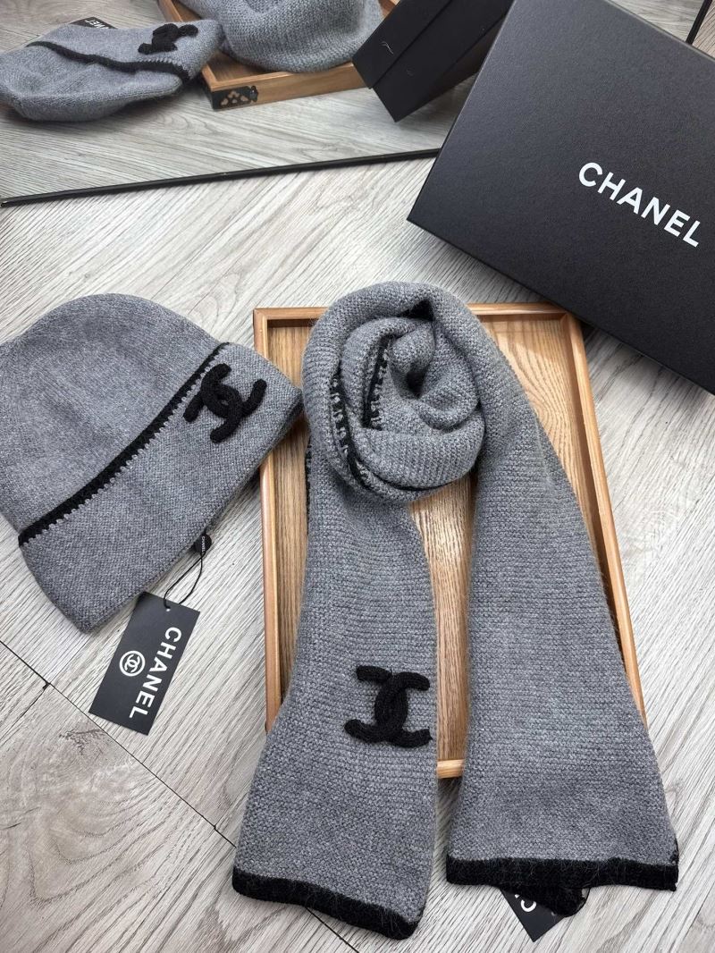 Chanel Caps Scarfs